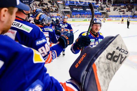 Växjös Martin Lundberg jublar