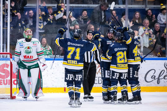 Rögles målvakt Christoffer Rifalk deppar