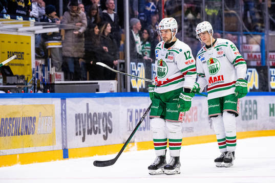 Rögles Brady Ferguson och William Wallinder deppar