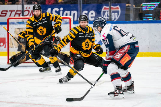 Skellefteås Tom Kühnhackl och Linköpings Markus Ljungh