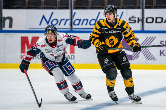 Linköpings Sebastian Strandberg och Skellefteås Joakim