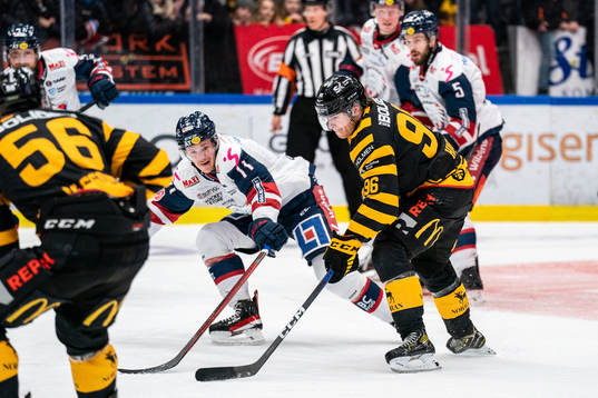 Skellefteås Rickard Hugg och Linköpings Henrik Törnqvist