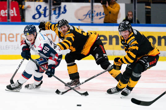 Linköpings Benjamin Maxwell och Skellefteås Max Lindholm