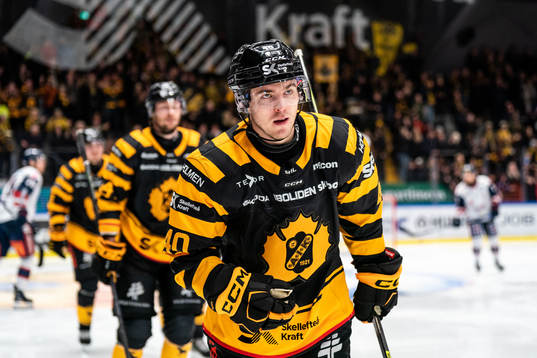 Skellefteås Andreas Wingerli jublar