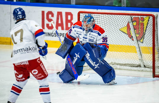 Oskarshamns målvakt Joe Cannata