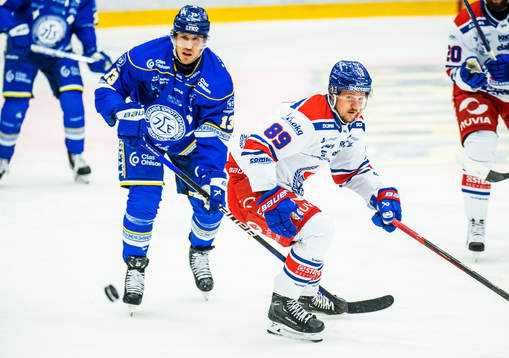 Leksands Jon Knuts och Oskarshamns Patrik Karlkvist