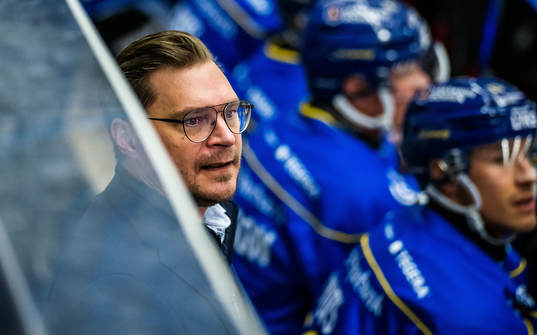 Leksands tränare Björn Hellkvist