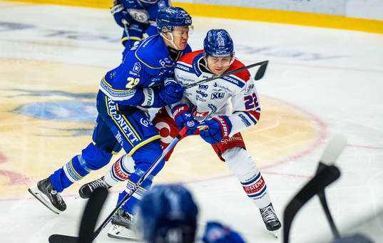 uLeksands Emil Heineman och Oskarshamns John Dahlström