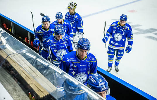 Leksands spelare deppar