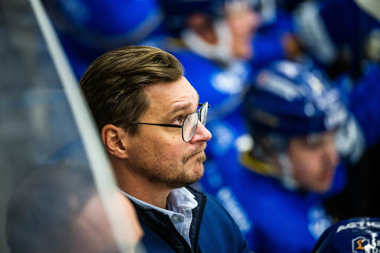 Leksands tränare Björn Hellkvist deppar