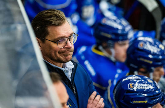 Leksands tränare Björn Hellkvist deppar