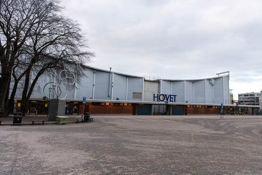 Exteriör vy av Hovet