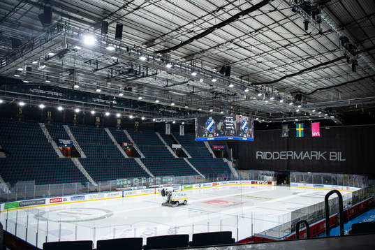 Interiör vy över Hovet