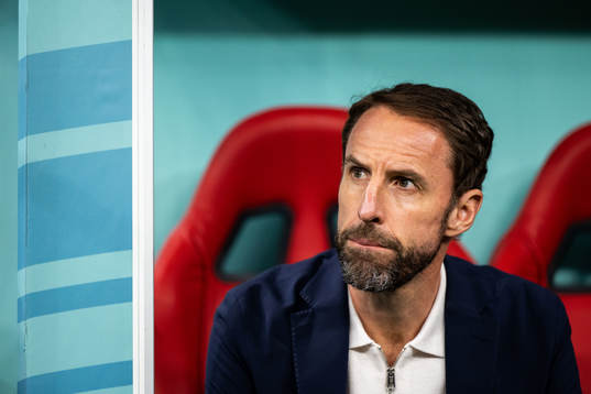 Head coach Gareth Southgate of England