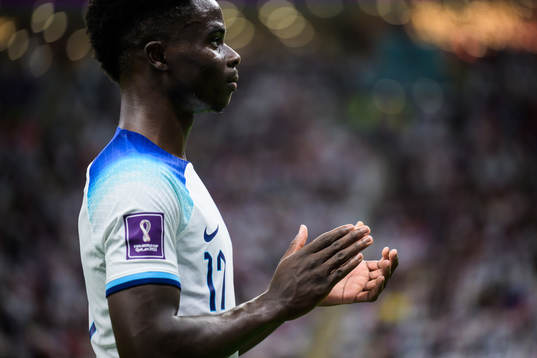 Bukayo Saka of England