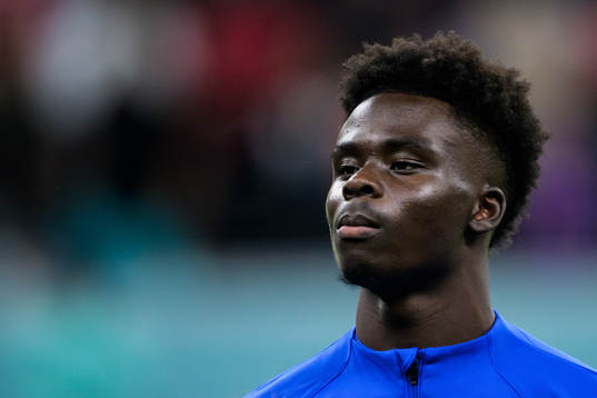 Bukayo Saka of England