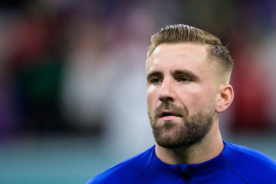 Luke Shaw of England