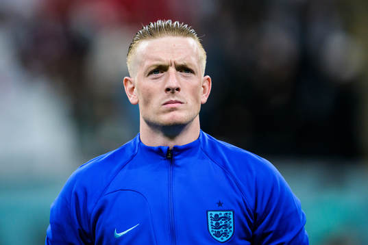 Goalkeeper Jordan Pickford of England