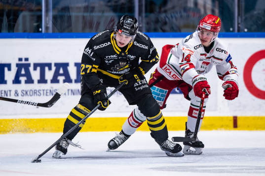 AIKs Maksim Semjonov och Modos Jakob Noren