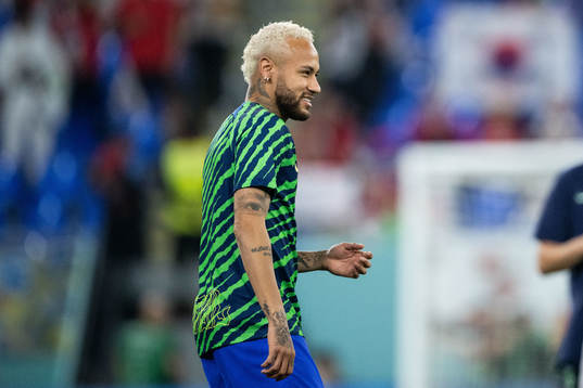 Neymar of Brazil
