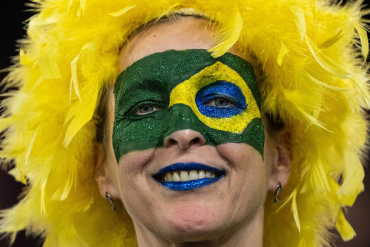 A fan of Brazil