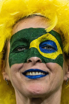 A fan of Brazil