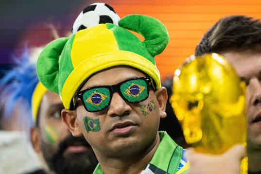 A fan of Brazil