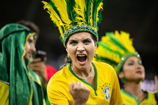 A fan of Brazil