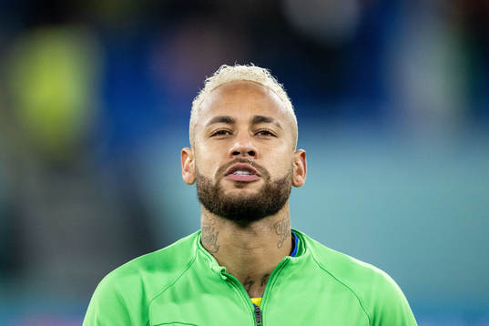 Neymar of Brazil