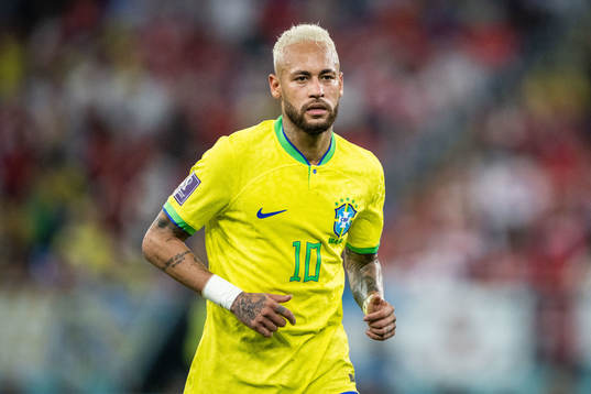 Neymar of Brazil