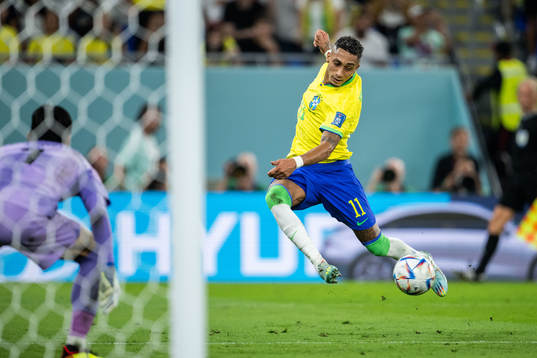 Raphinha of Brazil