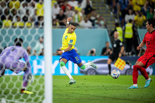 Raphinha of Brazil