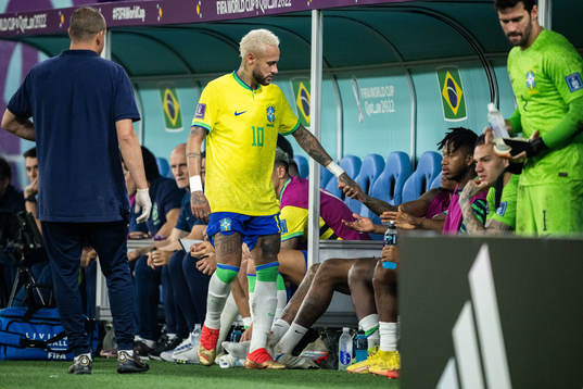 Neymar of Brazil