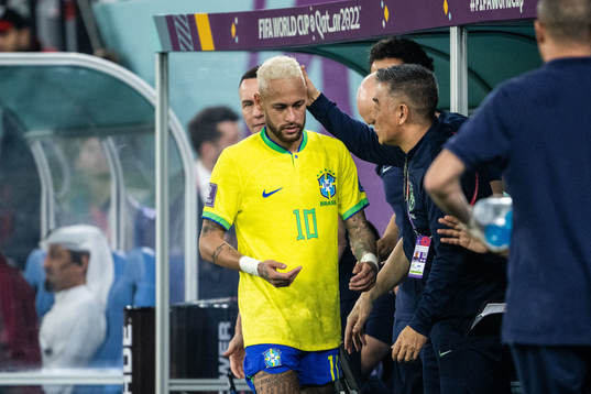 Neymar of Brazil