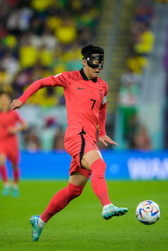 Heungmin Son of South Korea