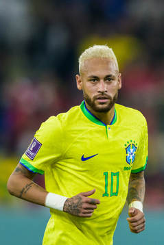 Neymar of Brazil