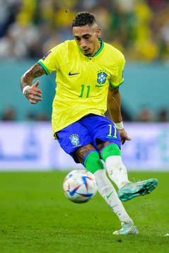 Raphinha of Brazil