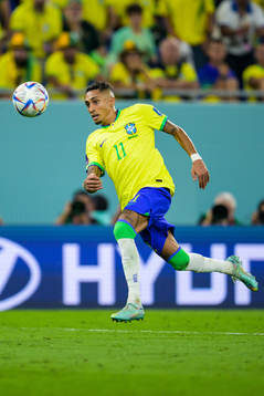 Raphinha of Brazil