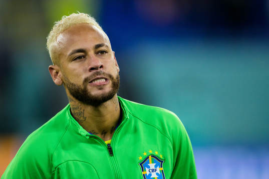 Neymar of Brazil
