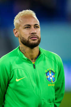 Neymar of Brazil