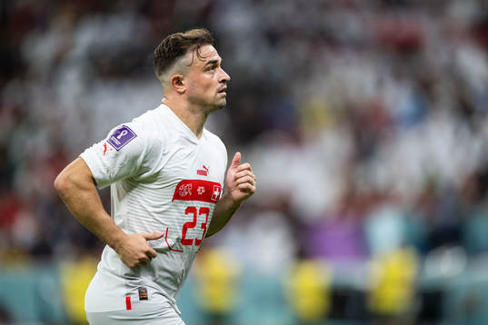Xherdan Shaqiri of Switzerland