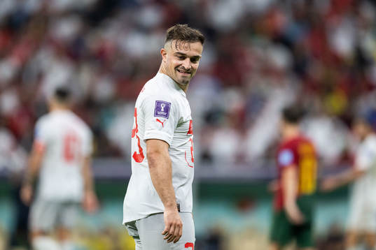 Xherdan Shaqiri of Switzerland