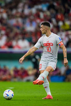 Granit Xhaka of Switzerland