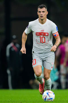 Granit Xhaka of Switzerland