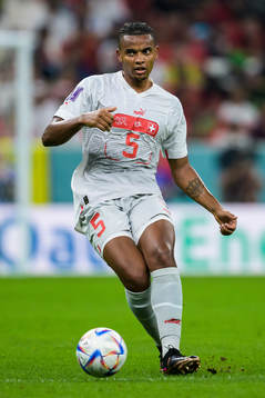 Manuel Akanji of Switzerland