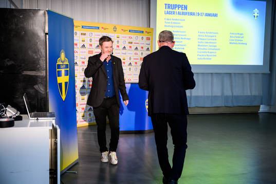 Peter Gerhardsson, head coach of Sweden’s women’s