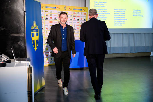 Peter Gerhardsson, head coach of Sweden’s women’s