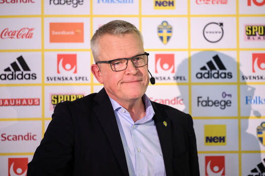 Janne Andersson, head coach of Sweden’s national football