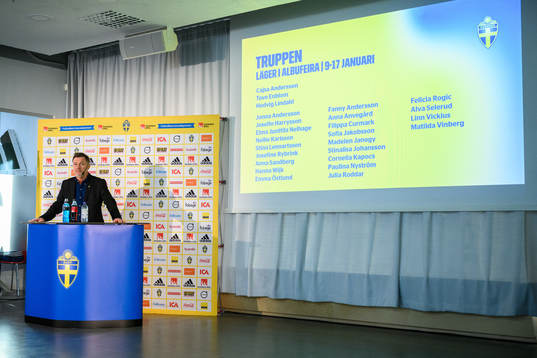 Peter Gerhardsson, head coach of Sweden’s women’s