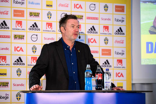 Peter Gerhardsson, head coach of the Swedish women’s